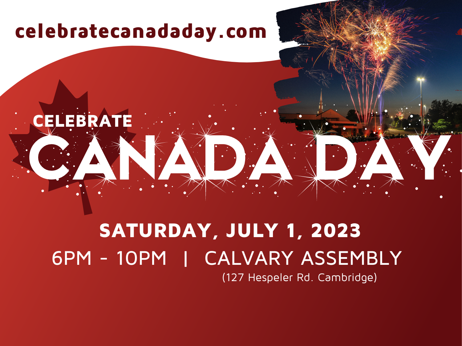 Celebrate Canada Day Calvary Cambridge